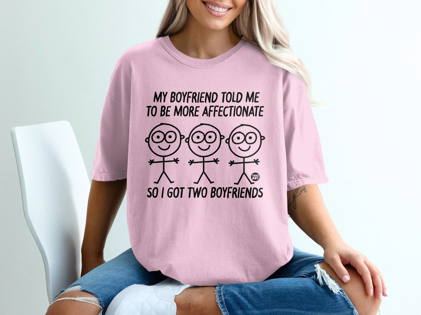 My Boyfriend Told Me To Be More Affectionate T-shirt