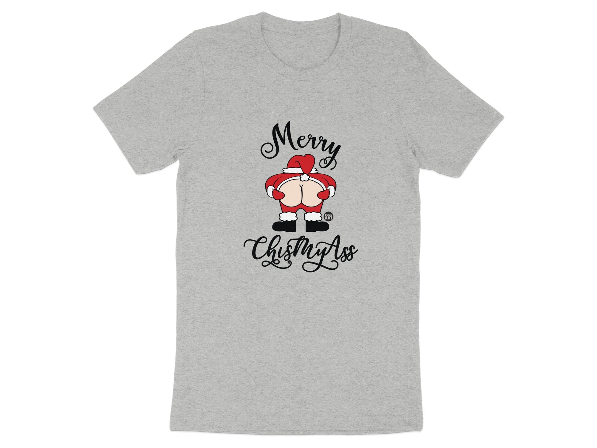 Merry Christmas Santa Butt Graphic T-shirt