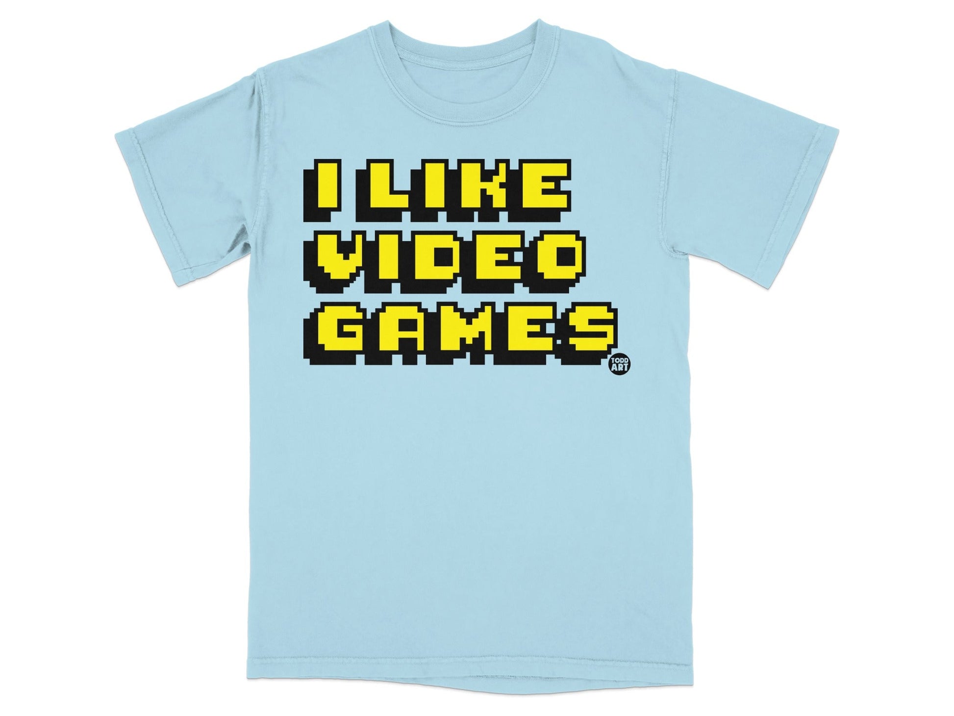 I Like Video Games Graphic T-shirt for Gamers
