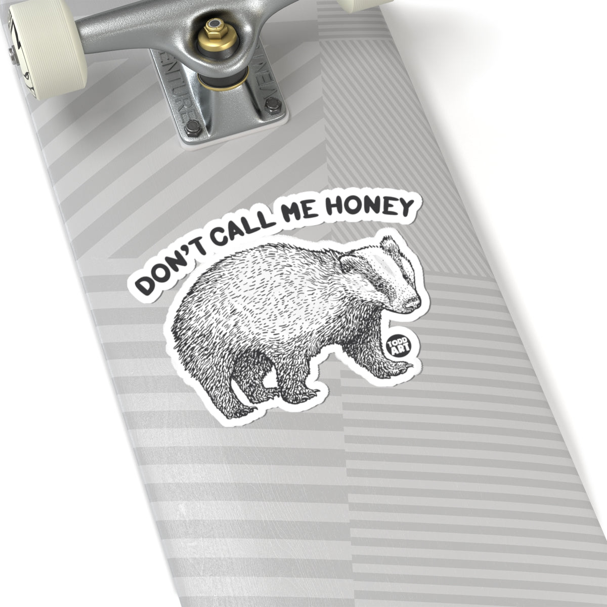 Possum WarningTodd Art Sticker