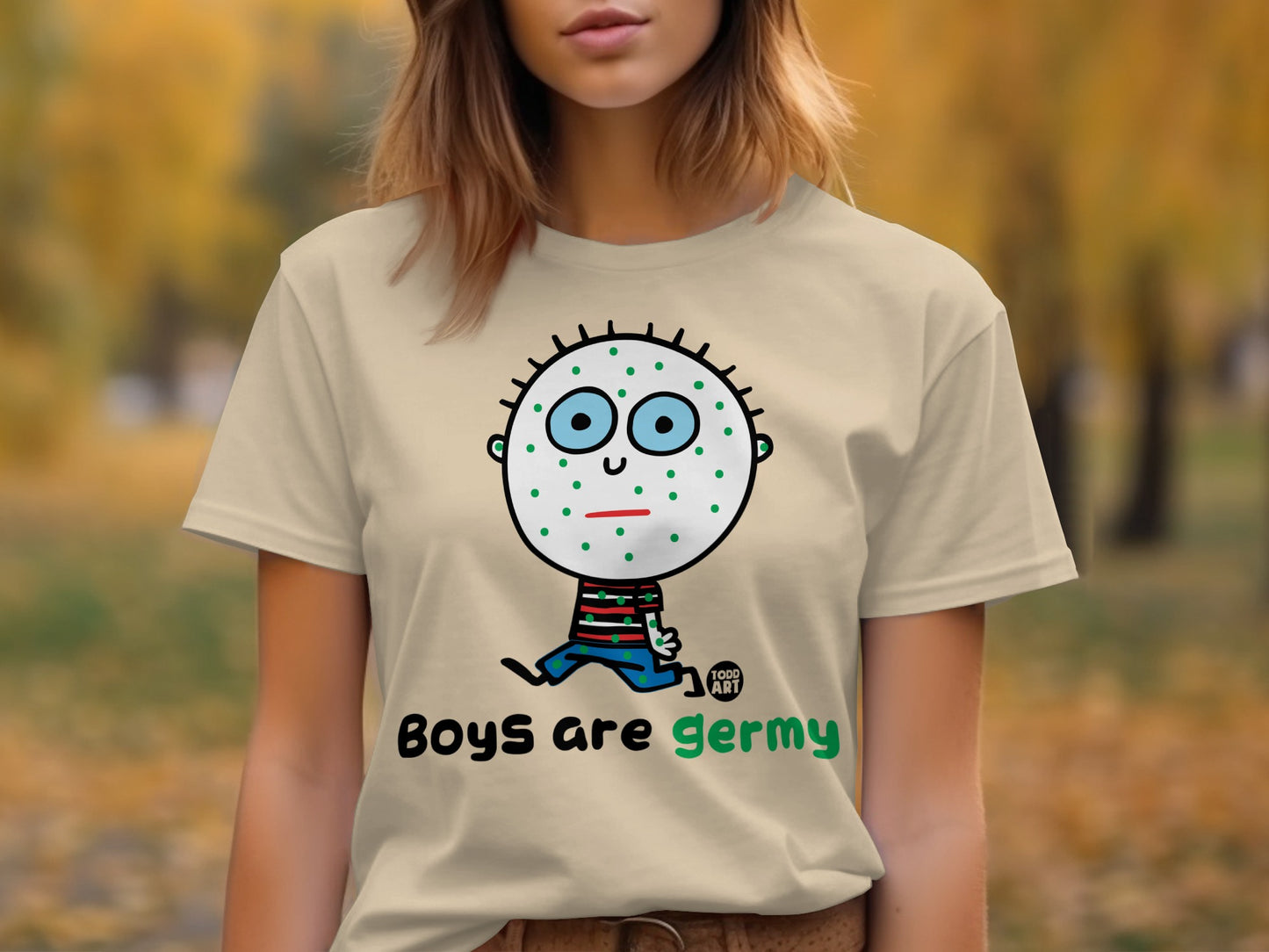 Boys Are Germy Graphic T-Shirt Product