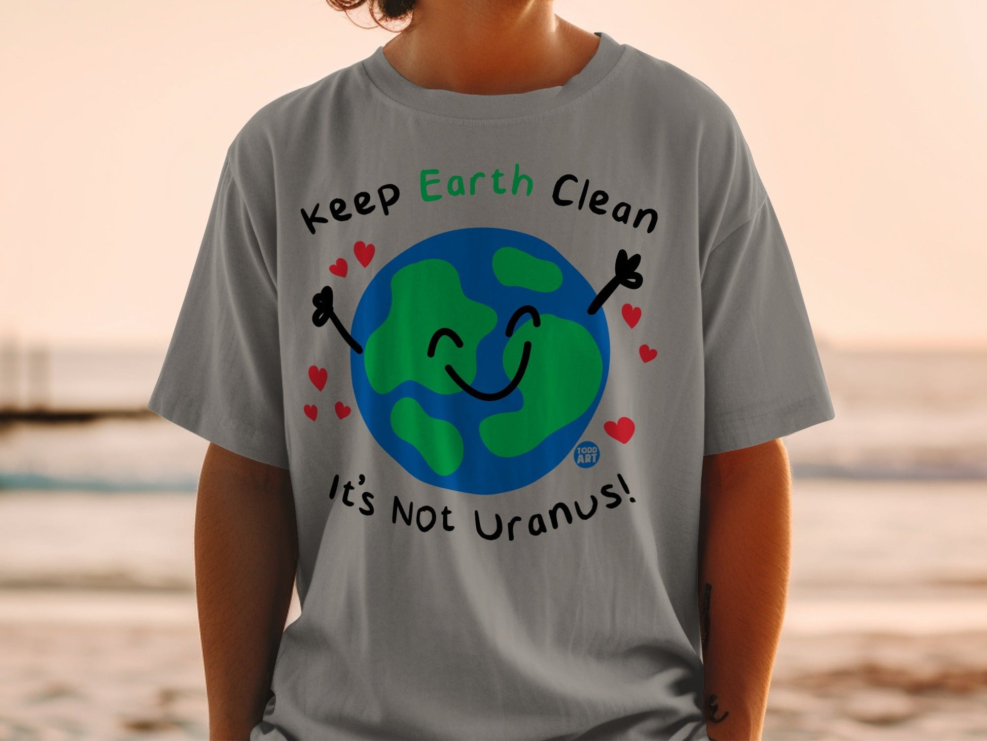 Keep Earth Clean It's Not Uranus T-shirt