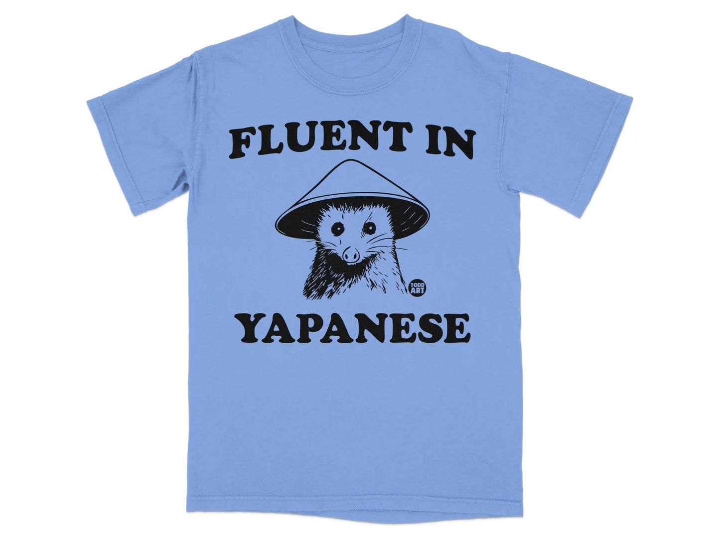 Fluent In Japanese Possum T-shirt