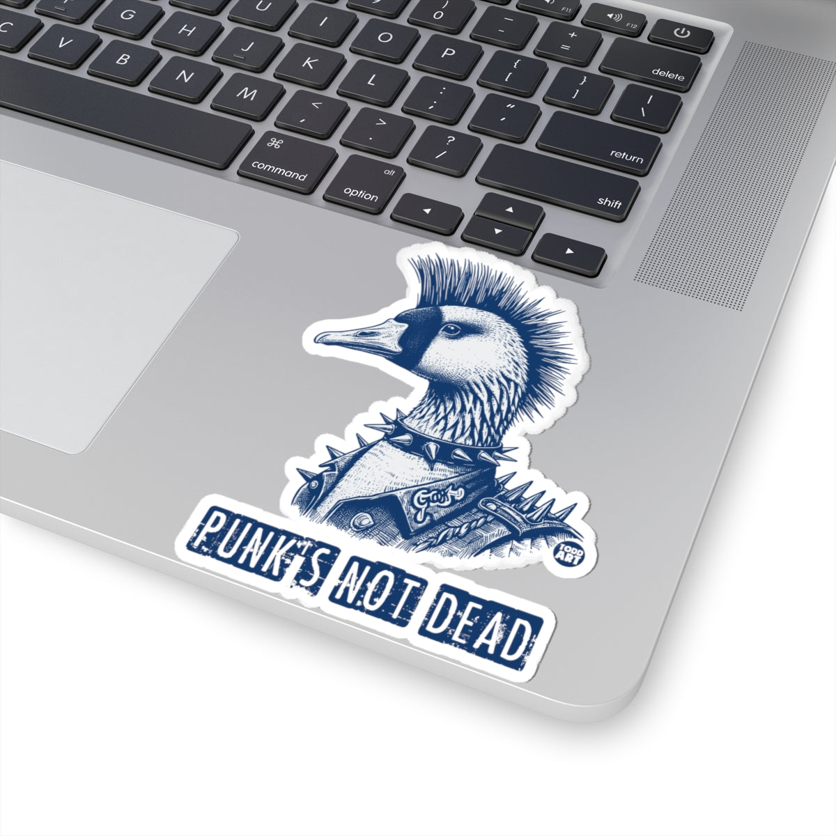 Mohawked RebellionTodd Art Sticker