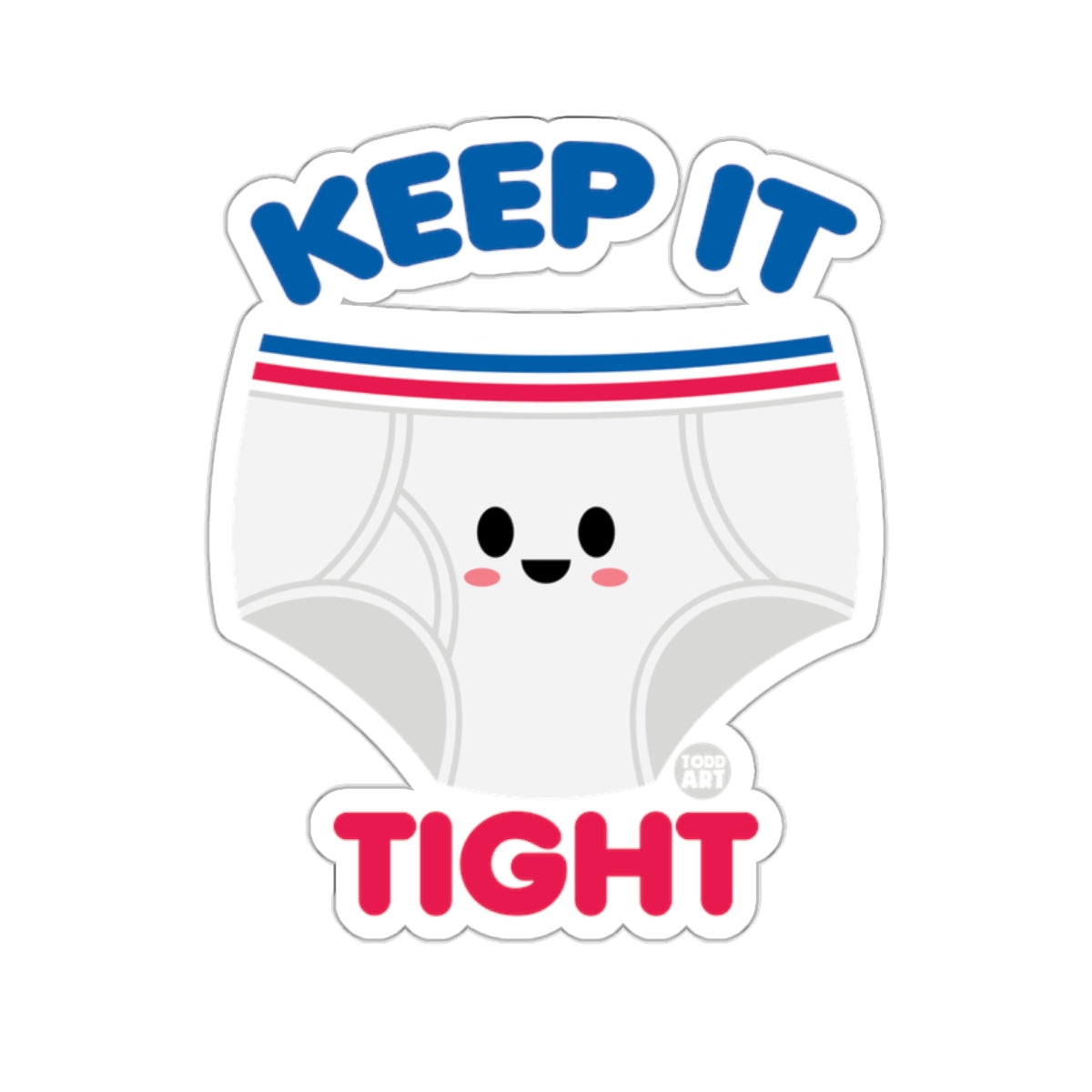 Keep It Tight Adorable Underwear Happy Face 