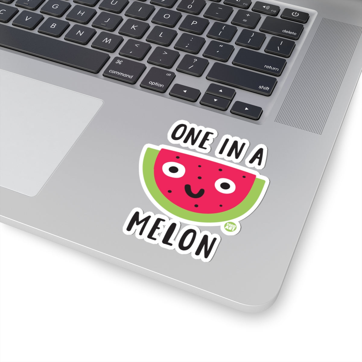 Melon FaceTodd Art Sticker