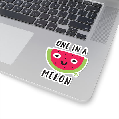 Melon FaceTodd Art Sticker