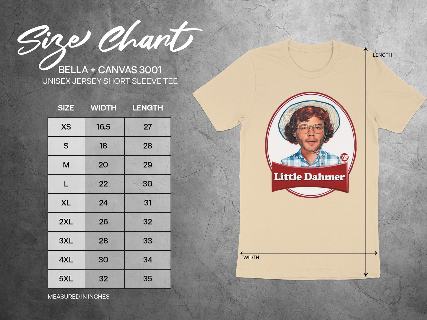Little Dahmer Unisex Jersey Short Sleeve Tee