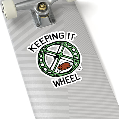 Shell SpinnerTodd Art Sticker