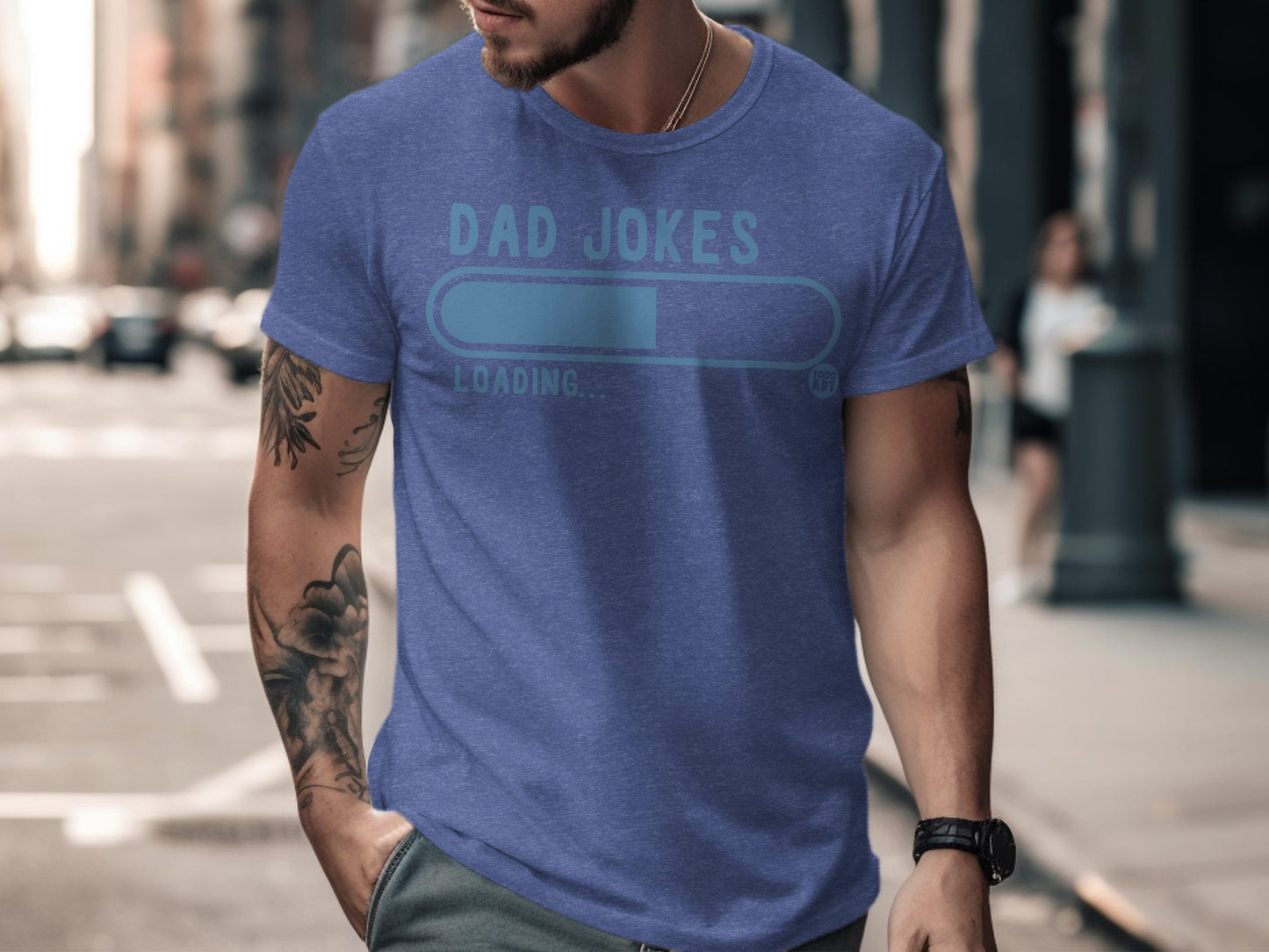 Dad Jokes Loading Graphic Humorous T-shirt product