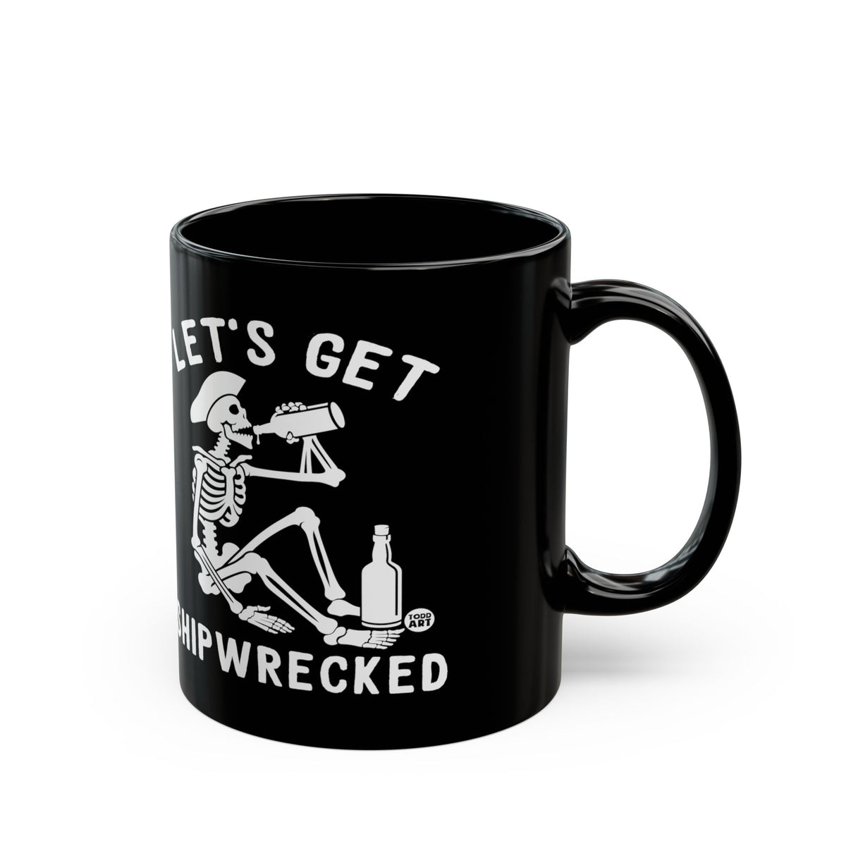 Skeleton Pirate Adventure Todd Art Mug