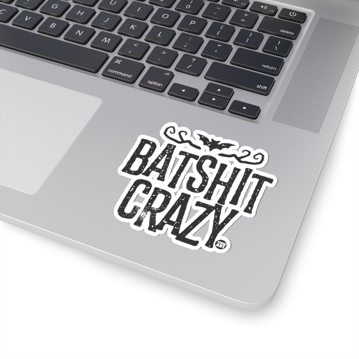 Bat CrazyTodd Art Sticker