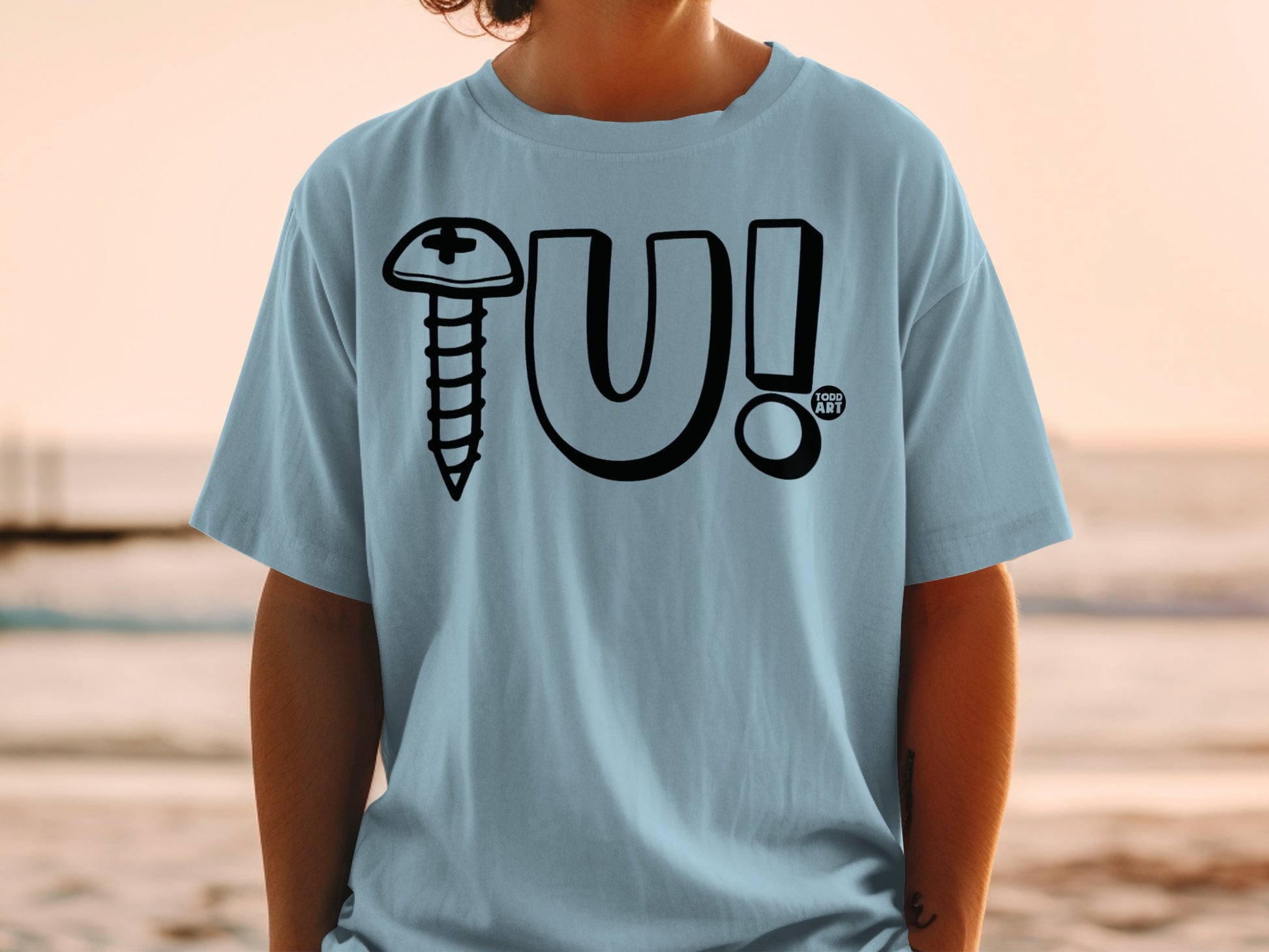Screw Symbol U Exclamation Todd Art Design product type
