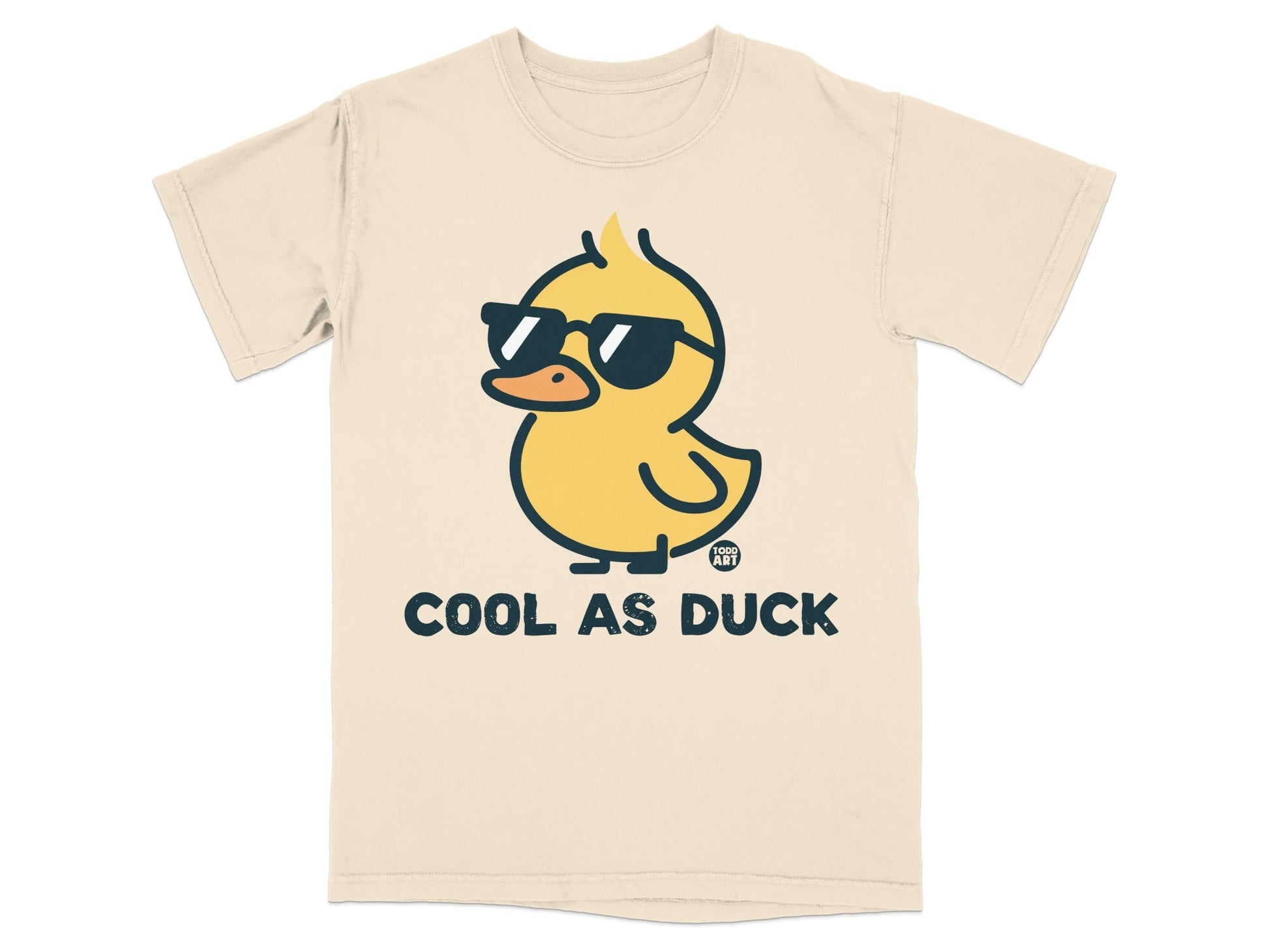 Cool As Duck Fun Graphic Men's T-Shirt
