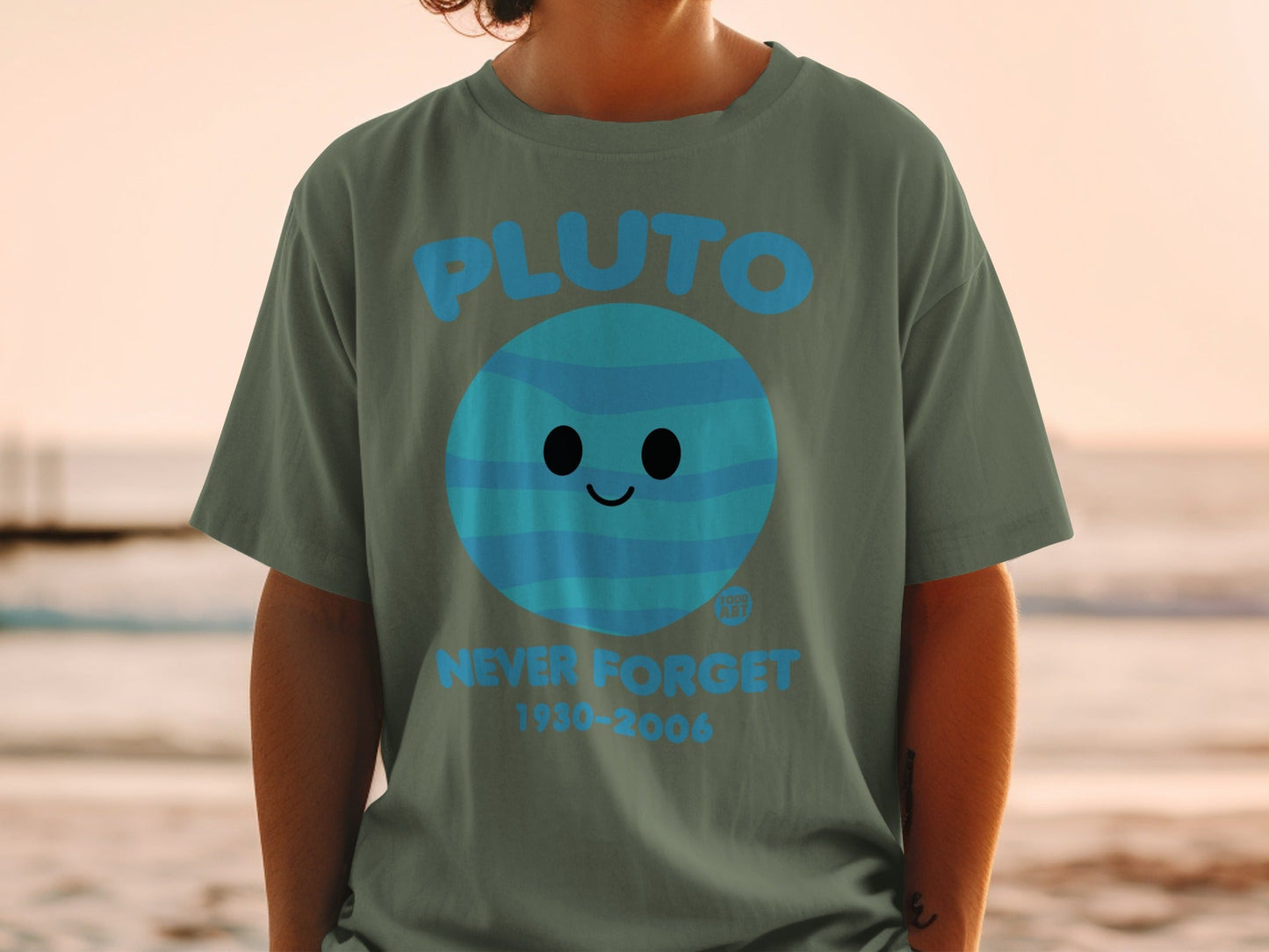 Pluto Never Forget 1930-2006 Graphic T-shirt