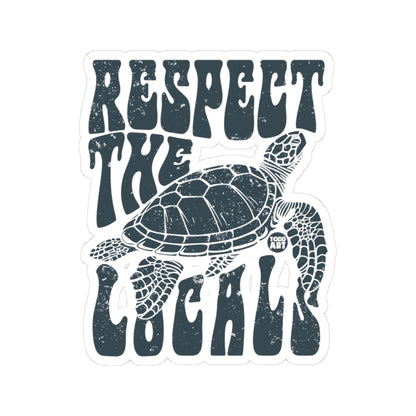 Respect The TurtleTodd Art Sticker