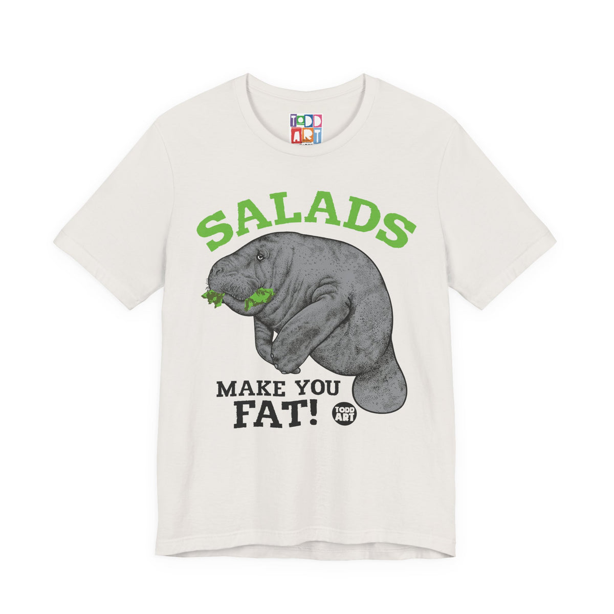 salads-make-you-fat-manatee
