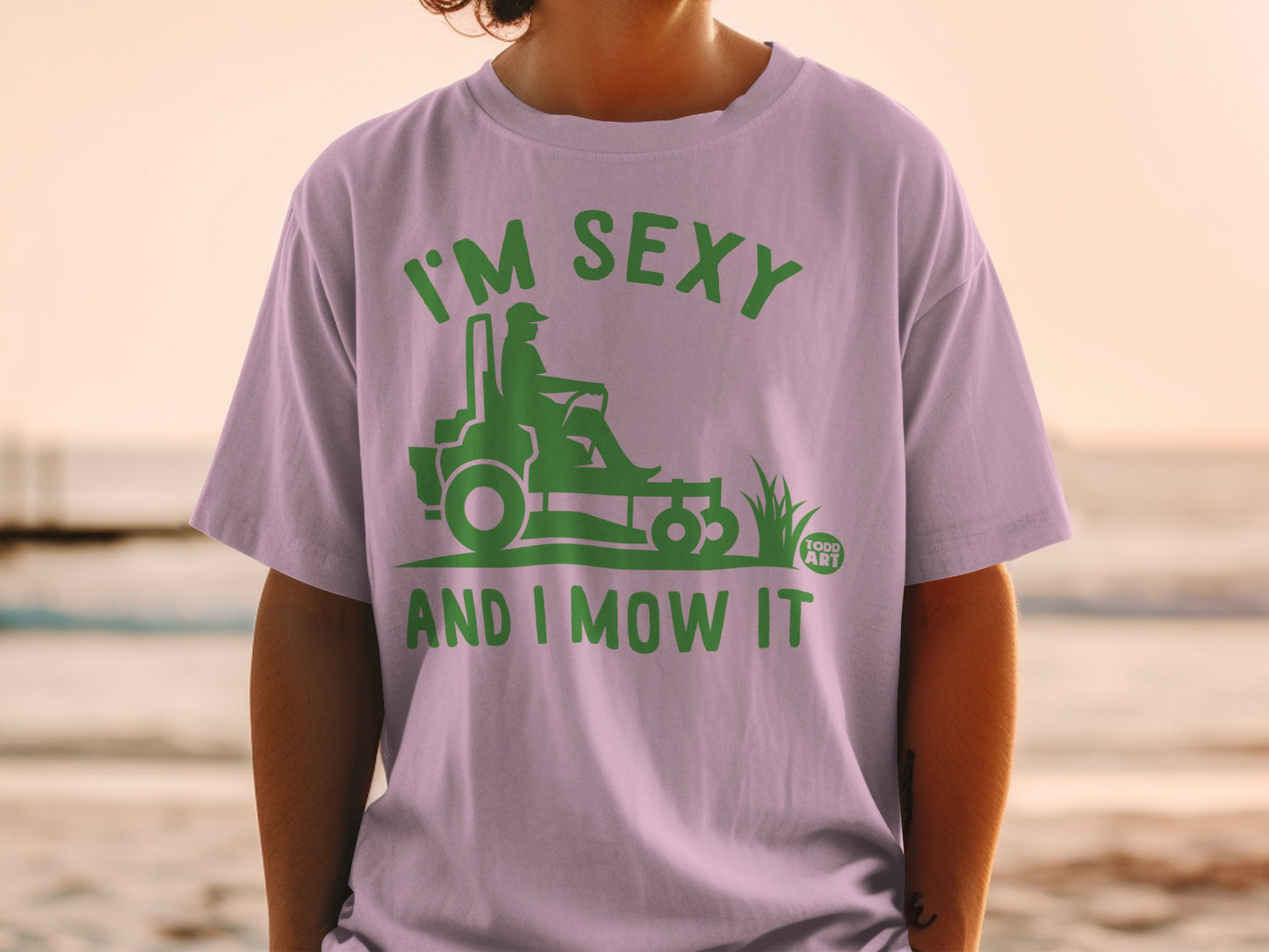 I'M SEXY AND I MOW IT Funny Lawn Mower Tee product type
