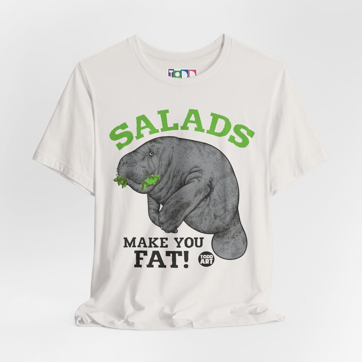 salads-make-you-fat-manatee