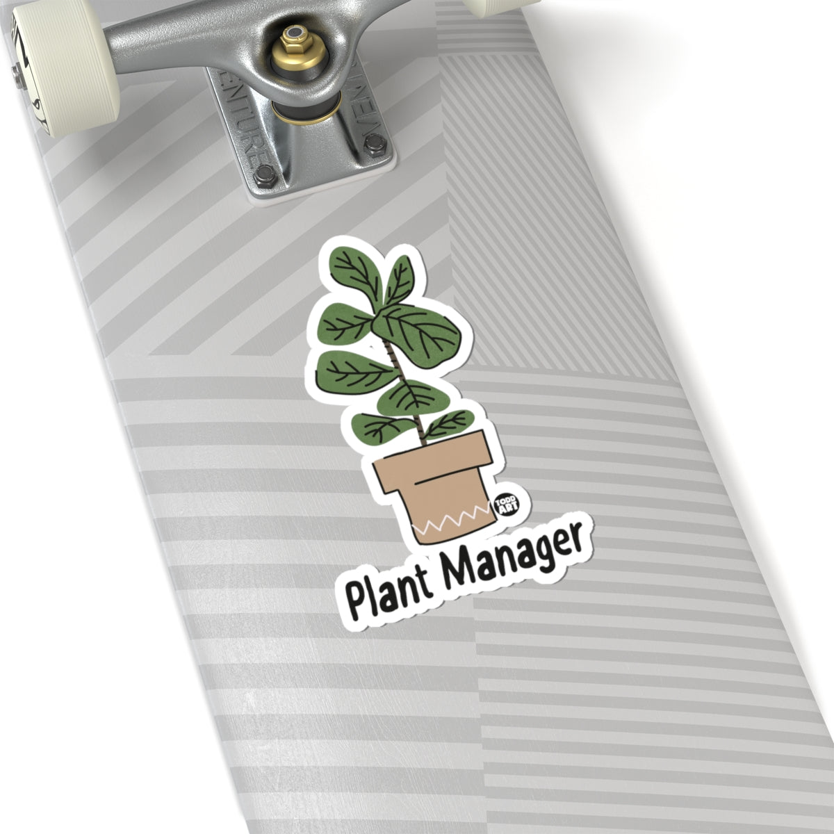 Plant ManagerTodd Art Sticker