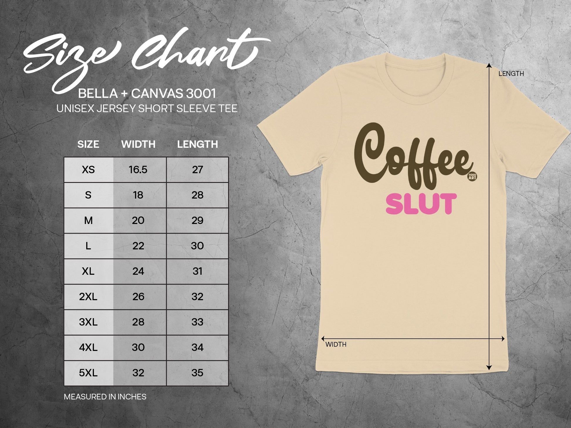 Coffee Slut Unisex Jersey Short Sleeve Tee