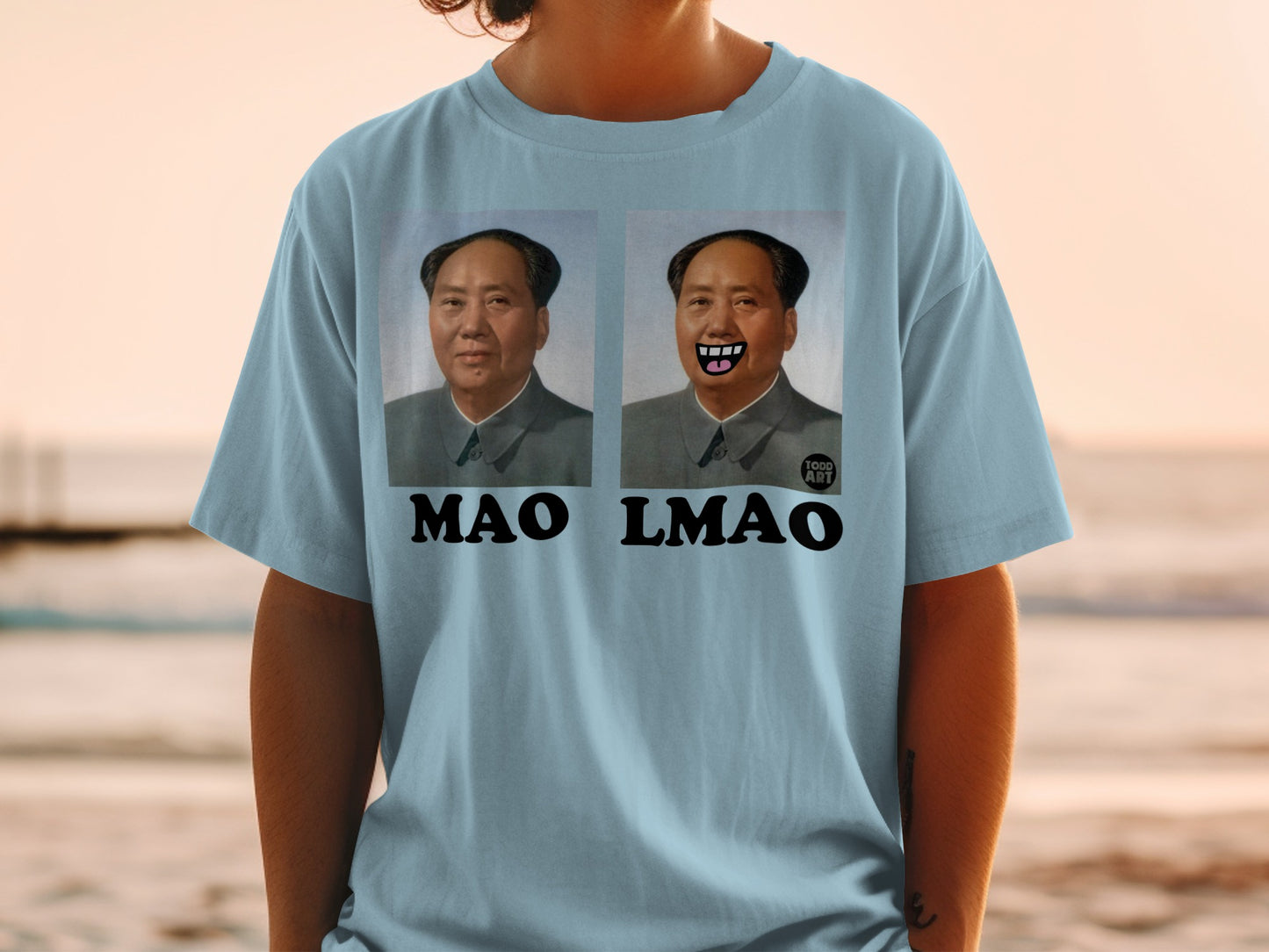 Mao LMAO Cartoon Humor Todd Art Graphic Design product type