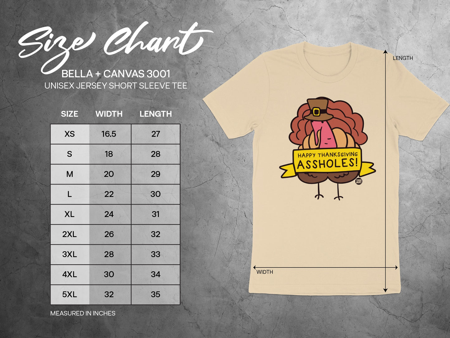 Happy Thanksgiving Funny Bella Canvas Unisex Tee