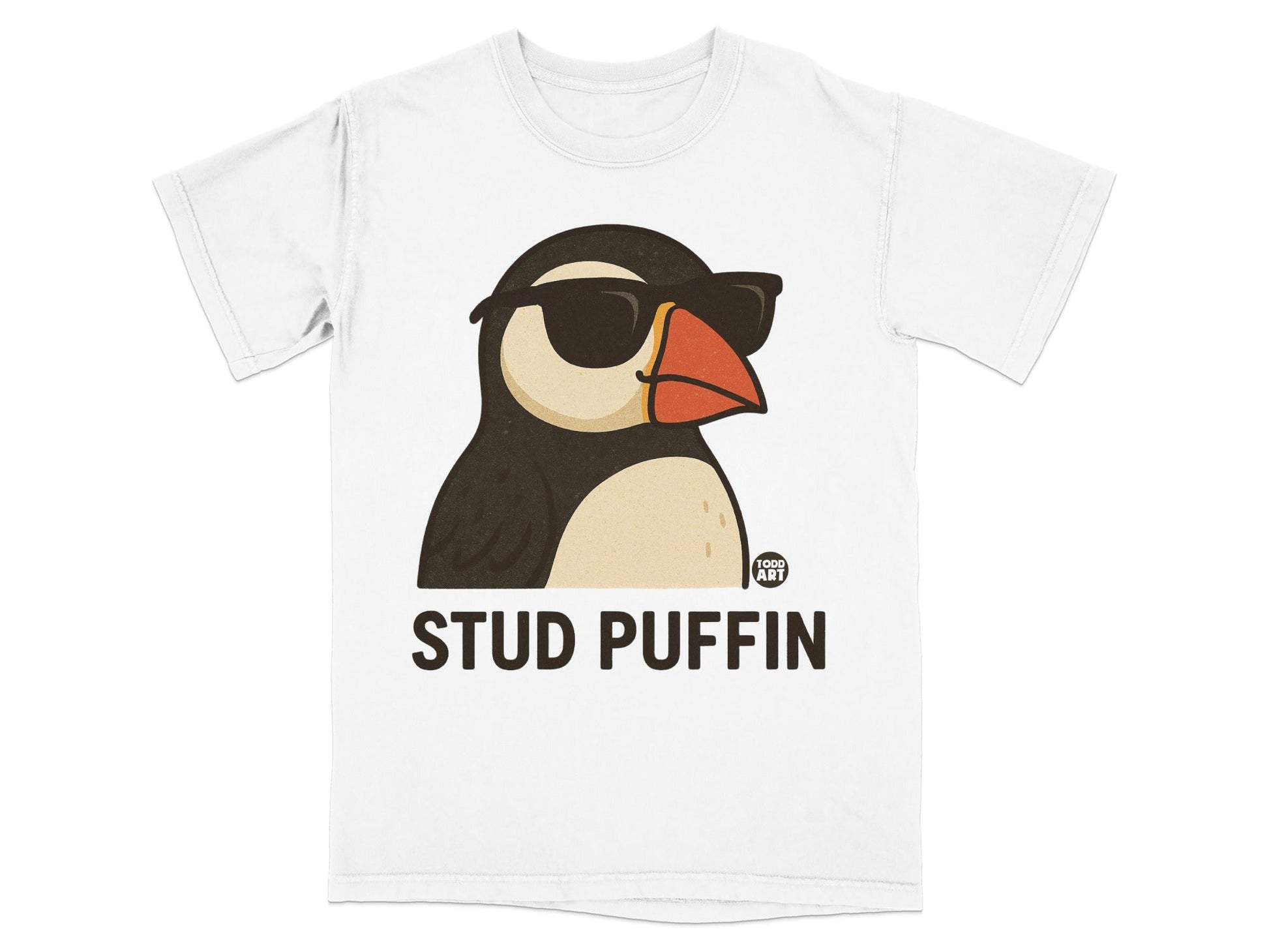 Cool Stud Puffin Graphic Tee for Fun Style