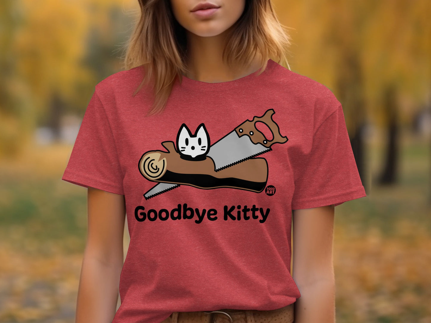 Goodbye Kitty Graphic Novelty T-shirt Product