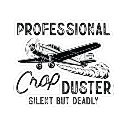 Crop DusterTodd Art Sticker