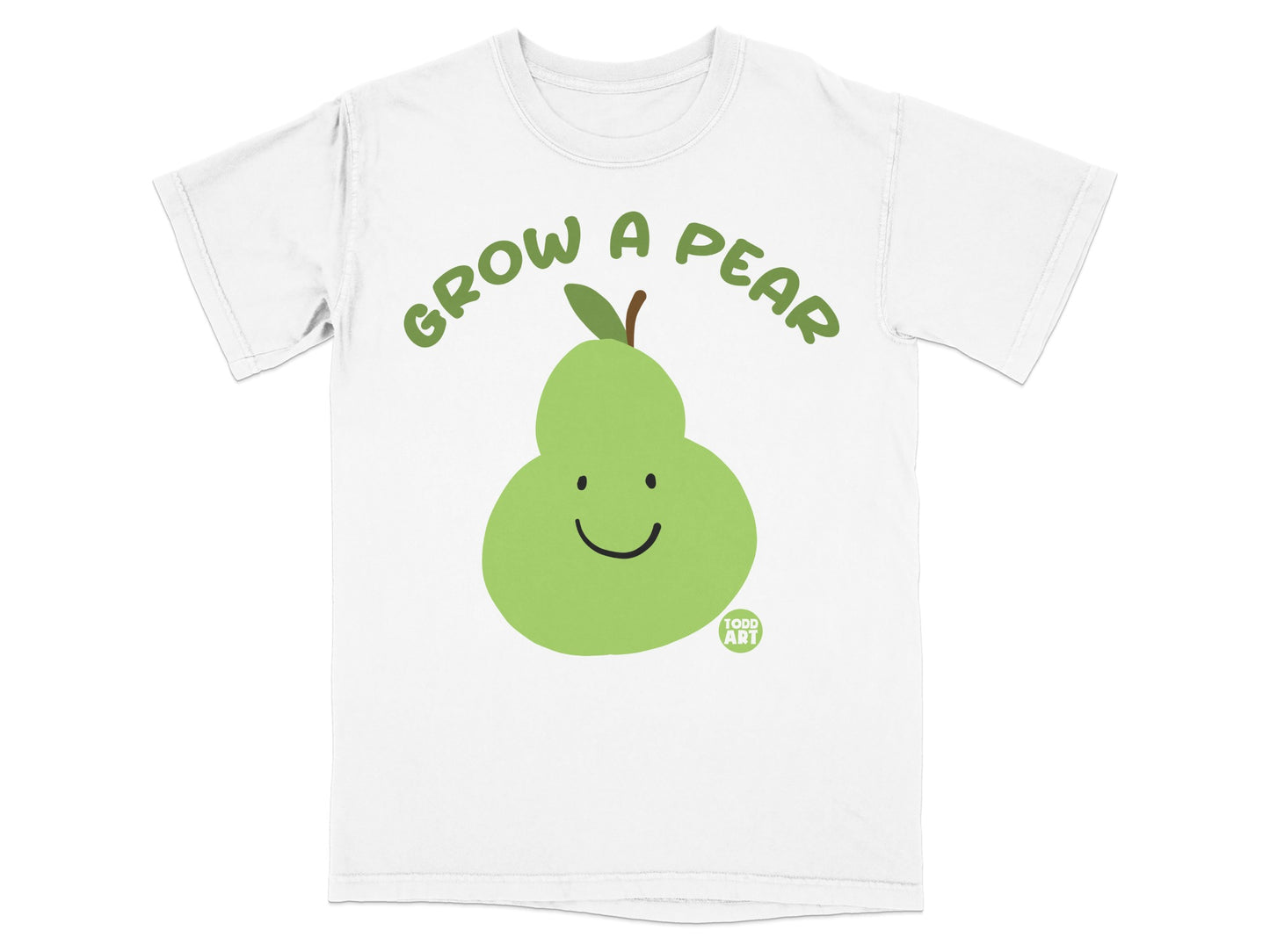 GROW A PEAR smiley fruit design TODD ART product type