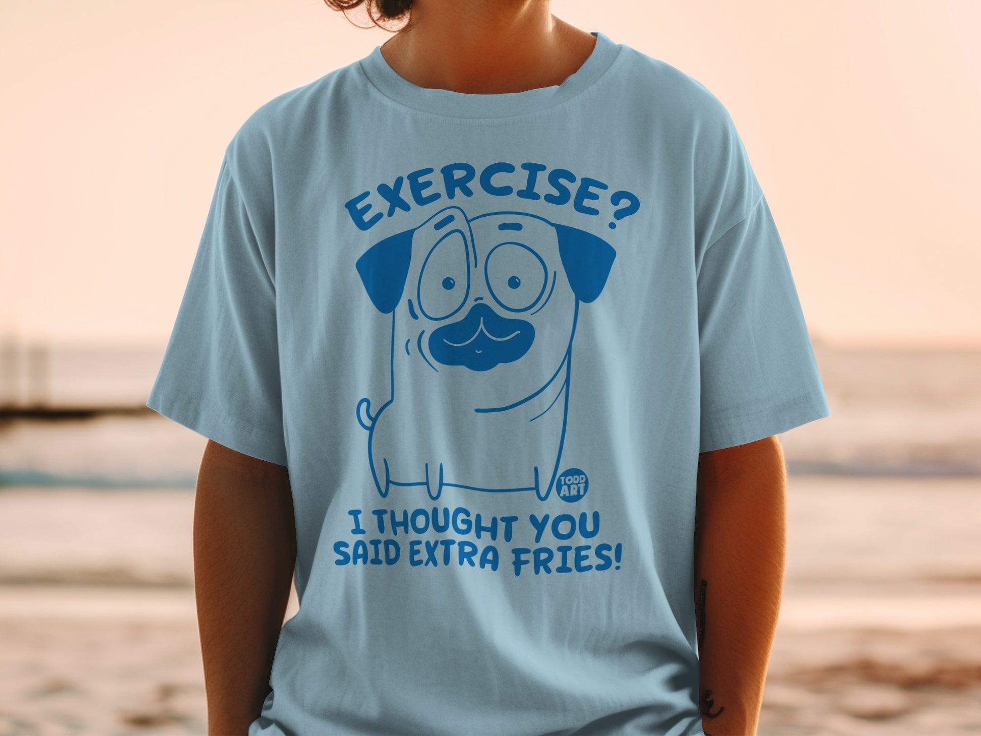 Exercise? I Thought You Said Extra Fries Shirt