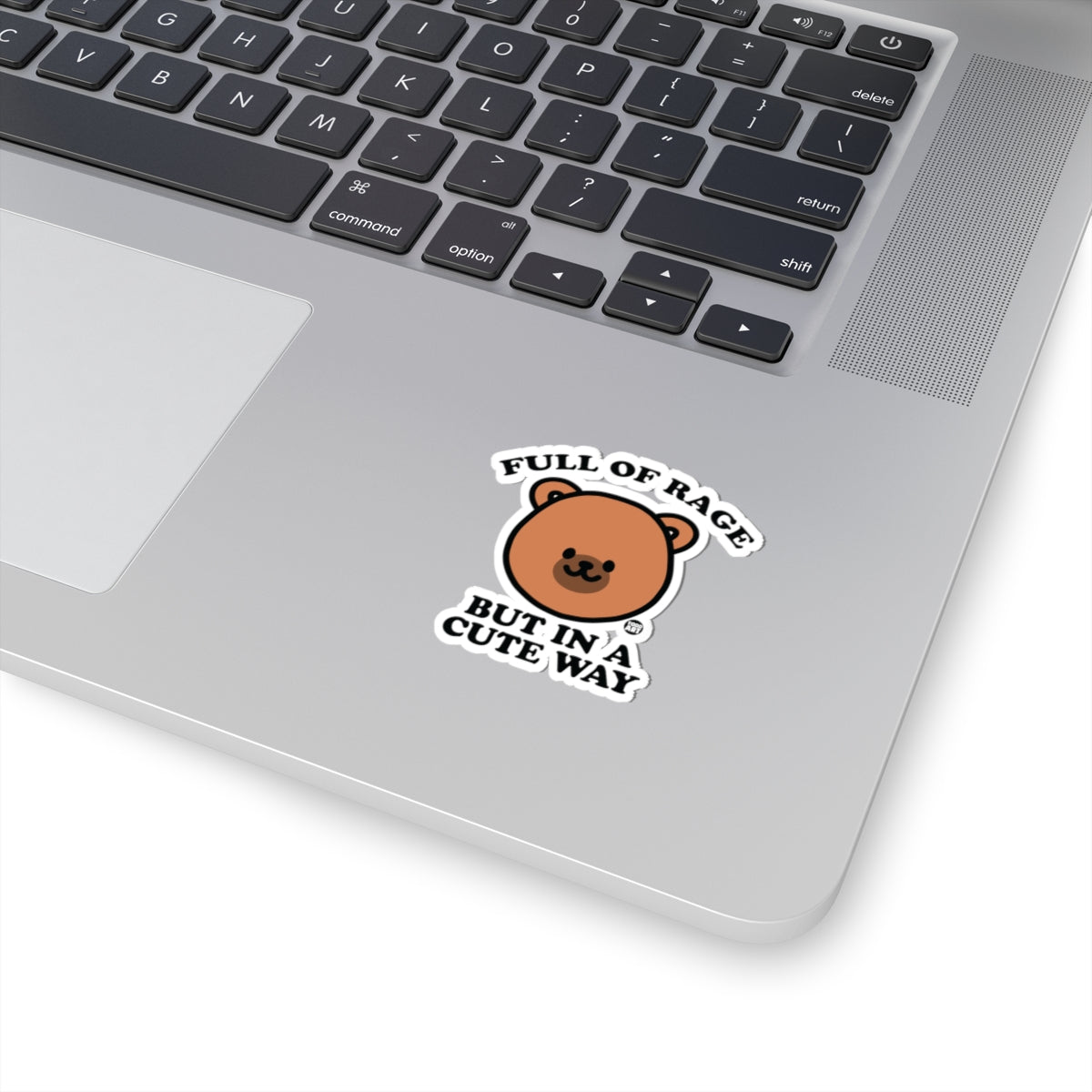 Angry BearTodd Art Sticker