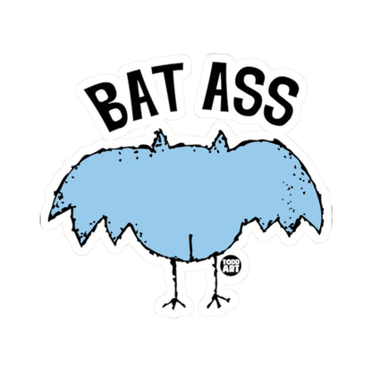 Bat AssTodd Art Sticker
