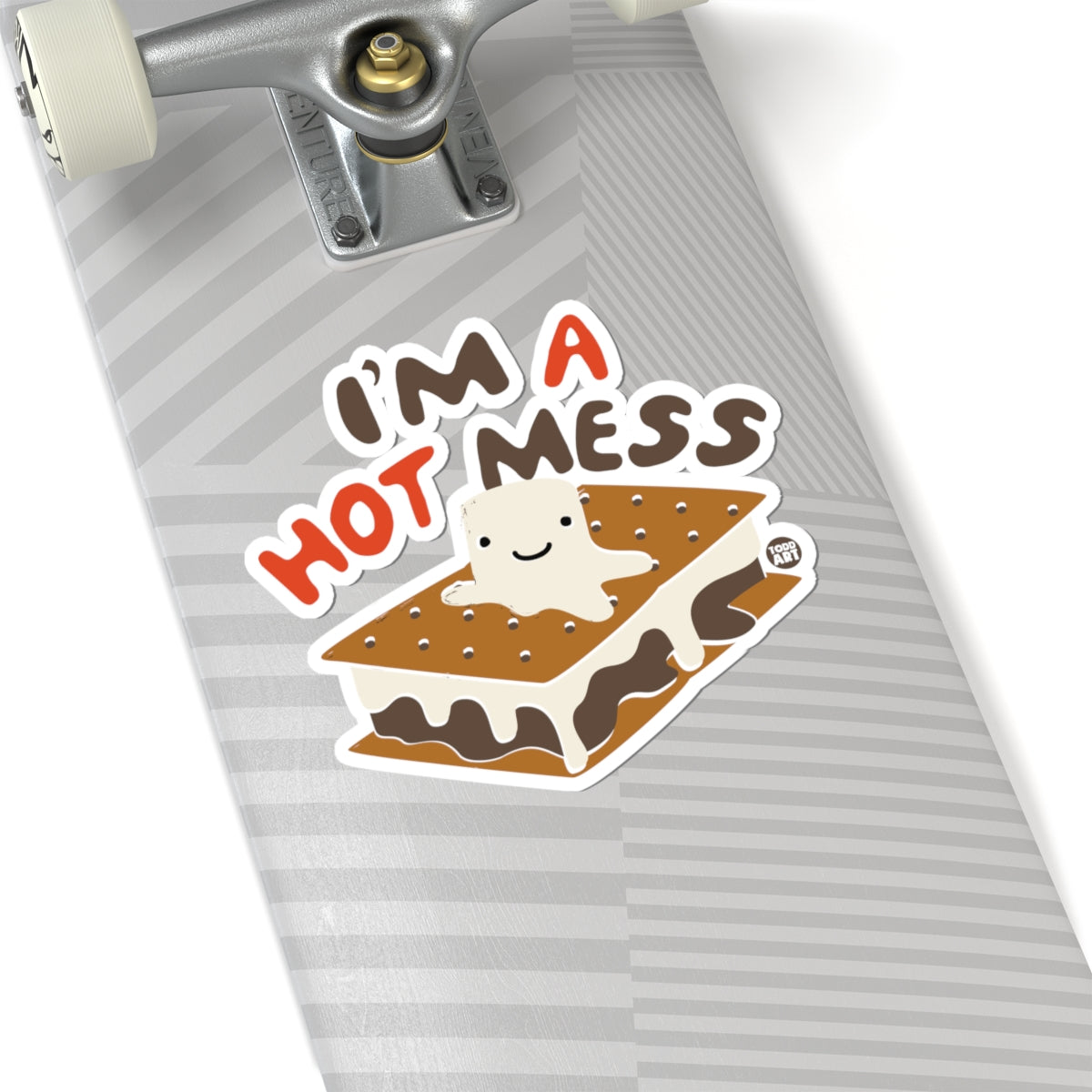 S'mores NightTodd Art Sticker