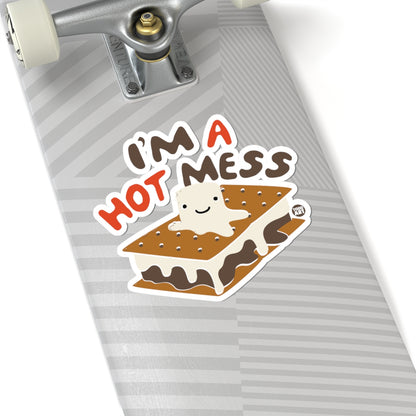 S'mores NightTodd Art Sticker