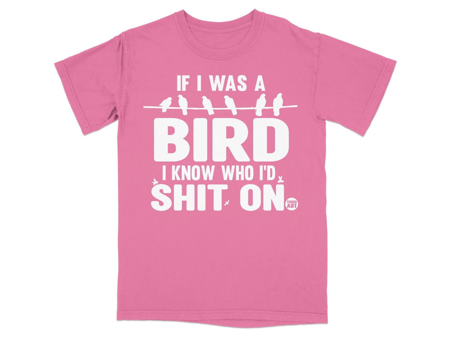 If I Was A Bird I Know Who I'd Shit On T-Shirt