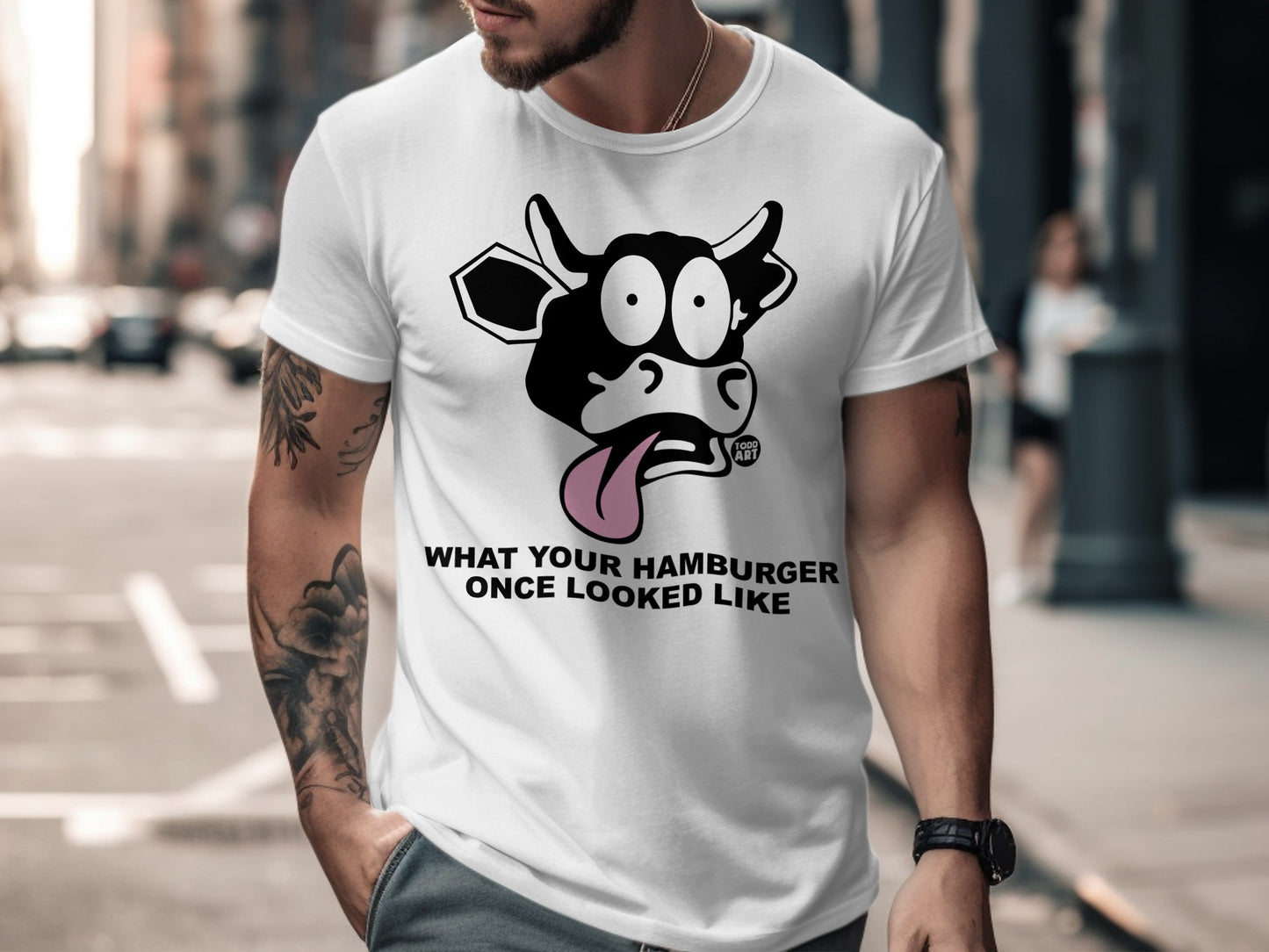 What Your Hamburger Once Looked Like T-Shirt