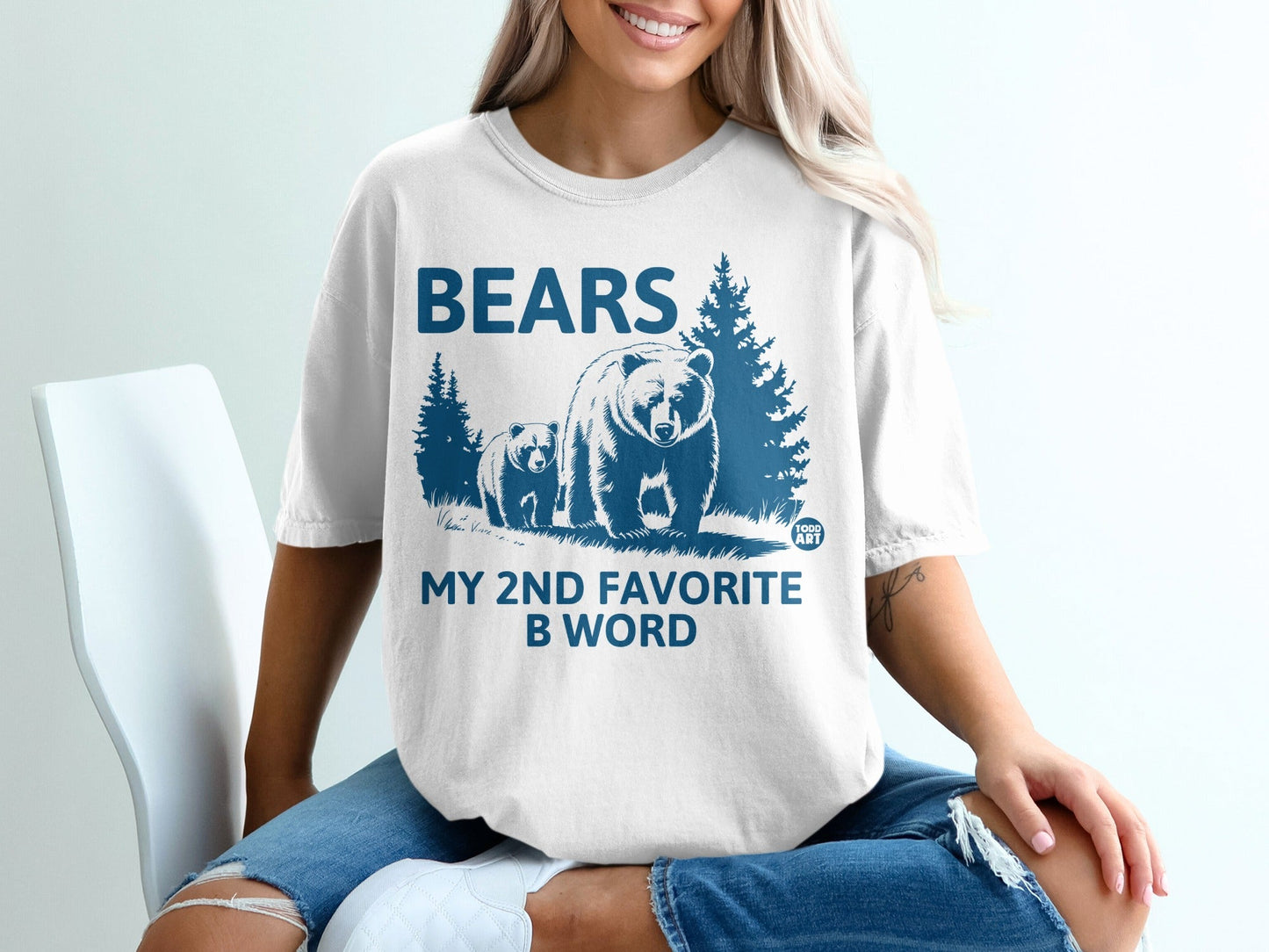 Bears My 2nd Favorite B Word Graphic Shirt