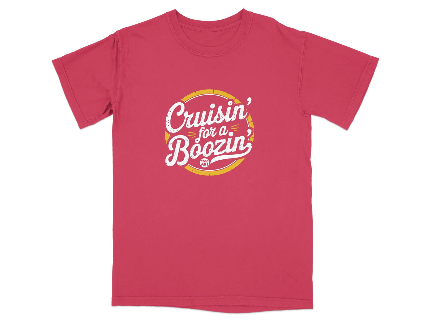 Cruisin For A Boozin Fun Party Graphic T-Shirt