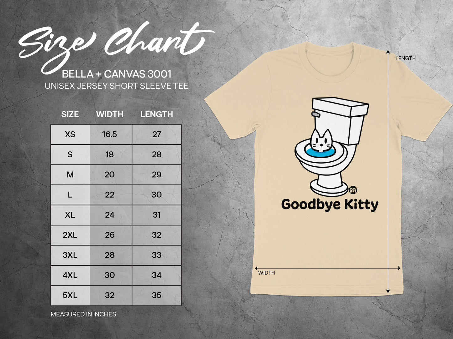 Funny Cat Toilet Humor Graphic Tee Shirt