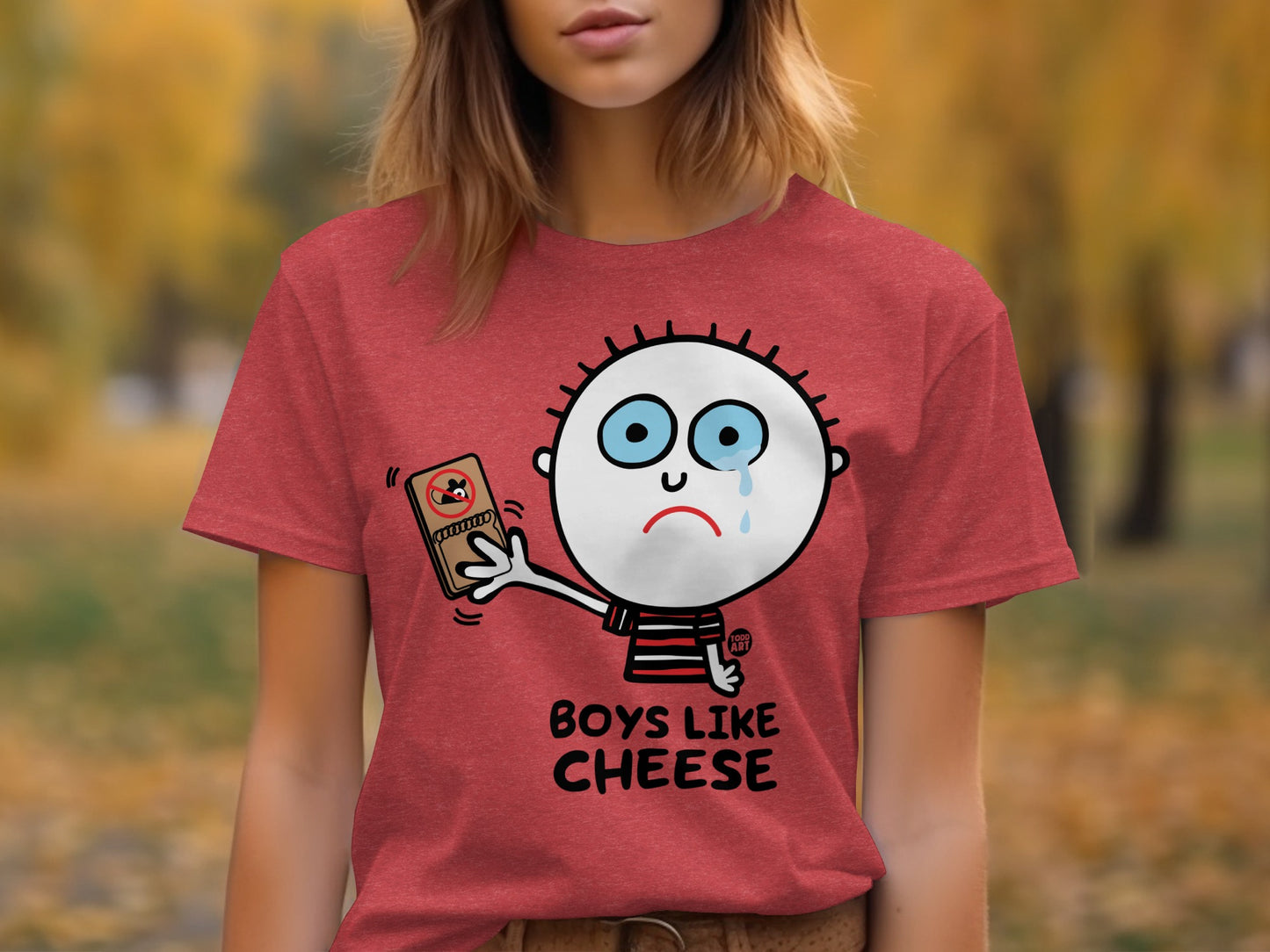 Unique Boys Like Cheese Graphic T-Shirt