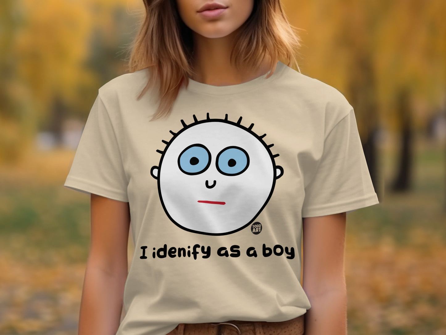 I Denify As A Boy Graphic T-Shirt Product