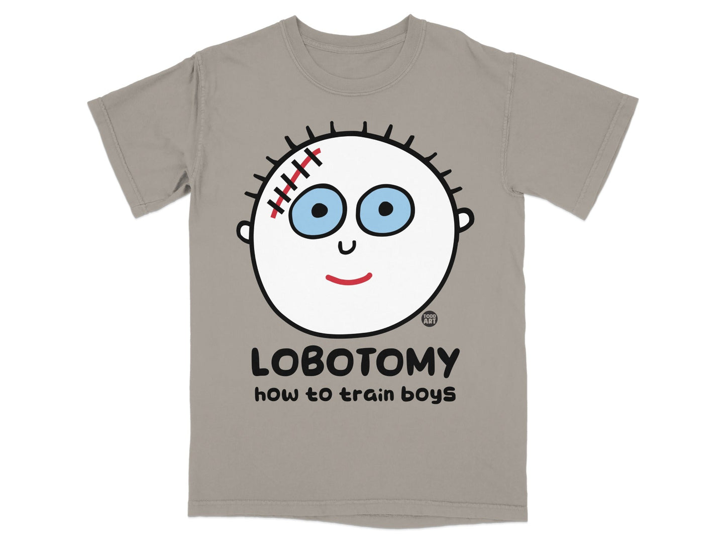 Lobotomy How to Train Boys Graphic T-Shirt