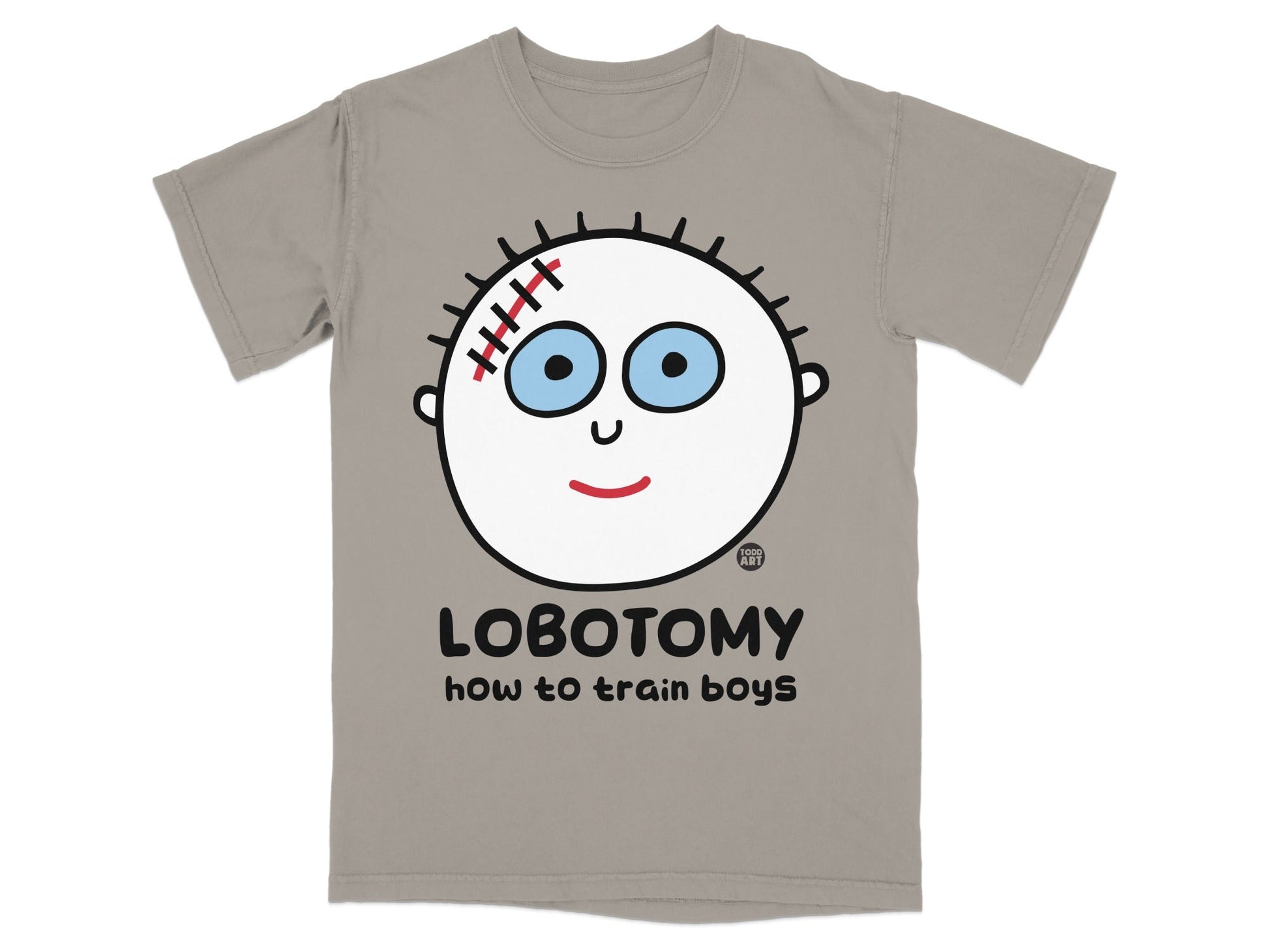 Lobotomy How to Train Boys Graphic T-Shirt