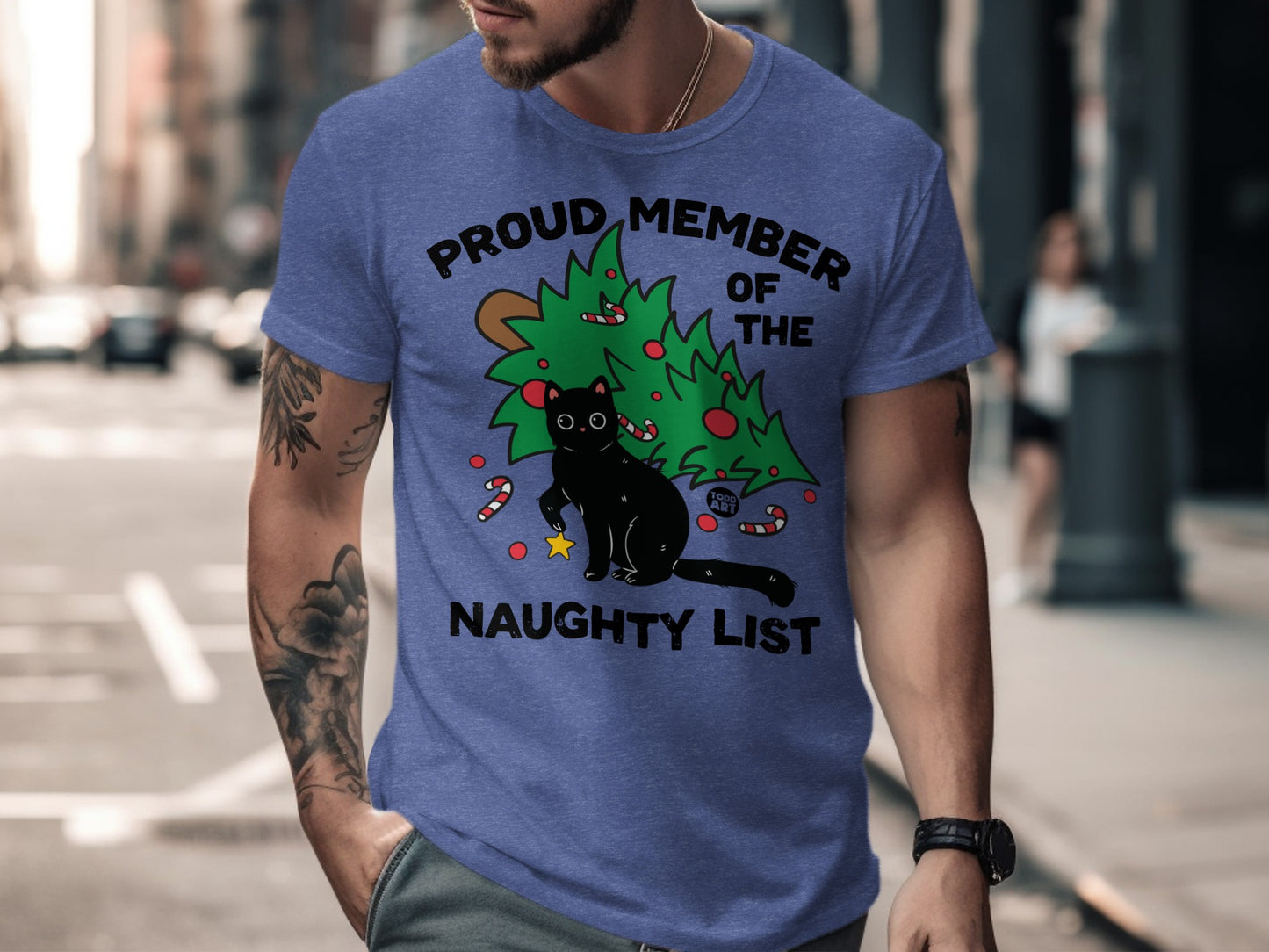 Proud Member of the Naughty List Christmas Shirt