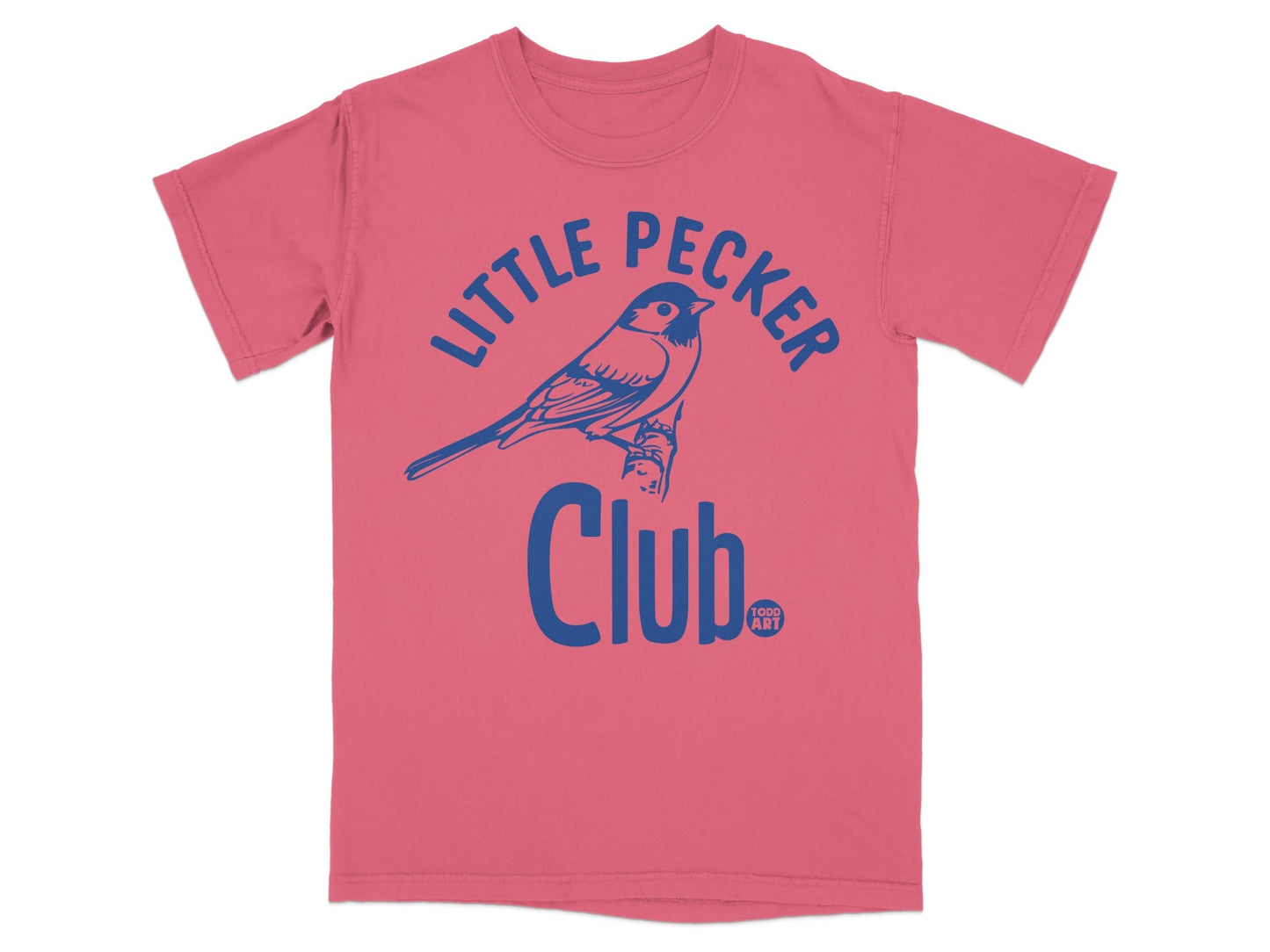 Little Pecker Club Graphic T-Shirt Design for Bird Lovers
