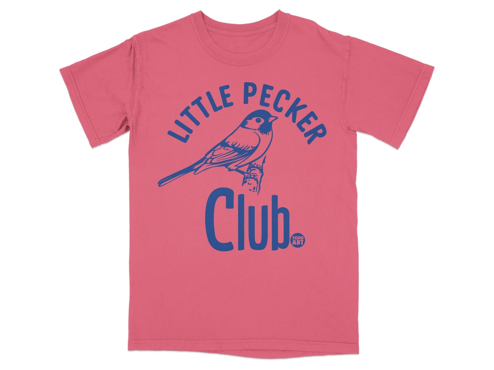 Little Pecker Club Graphic T-Shirt Design for Bird Lovers