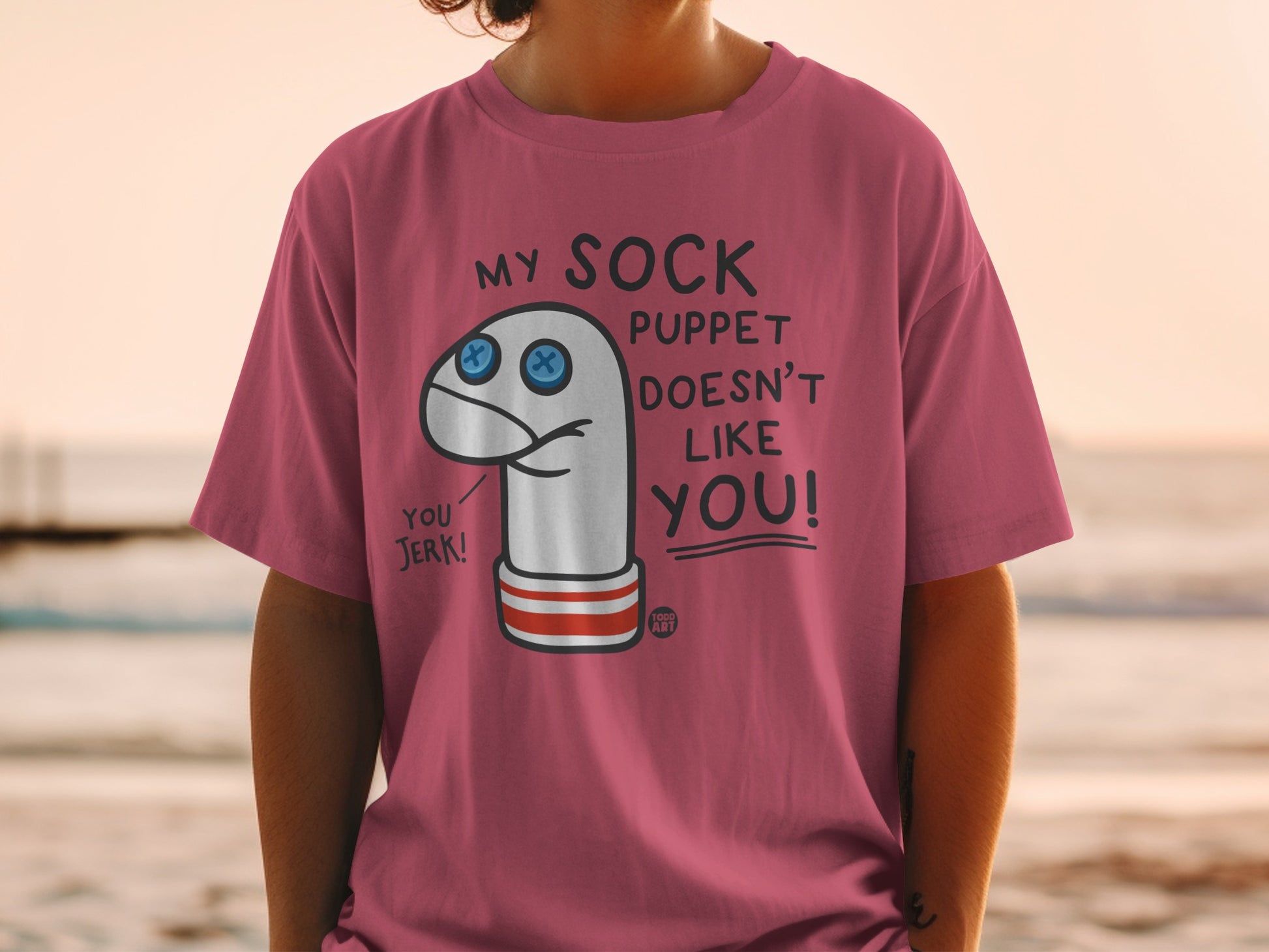 My Sock Puppet Doesn't Like You You Jerk product type