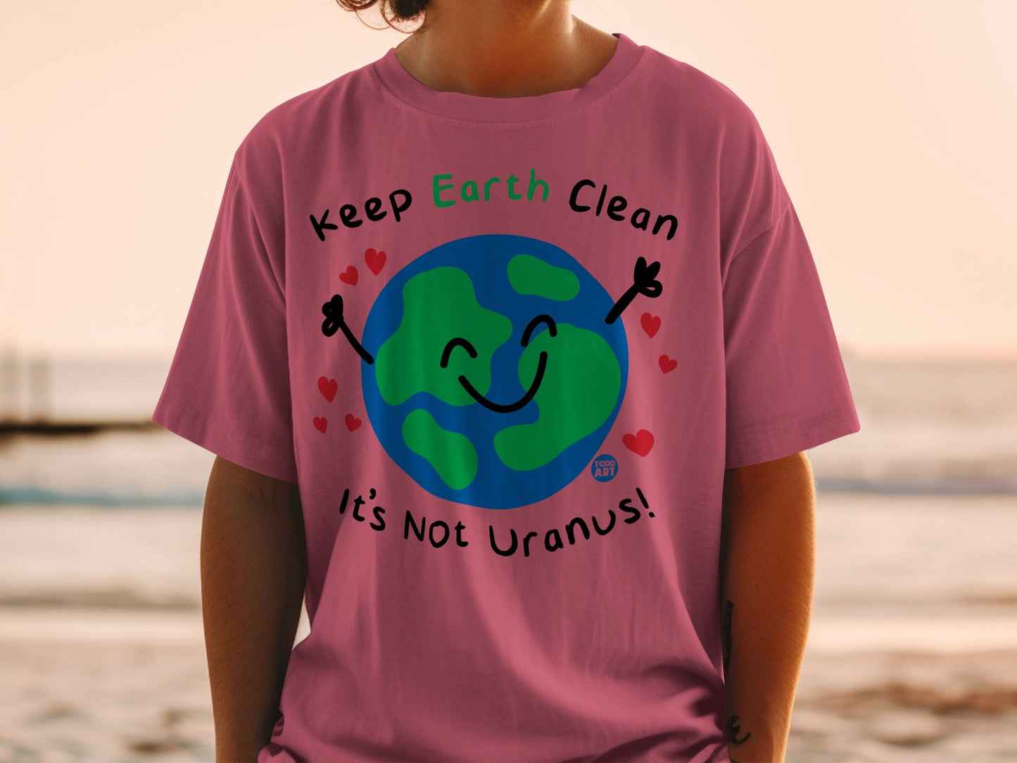 Keep Earth Clean It's Not Uranus Funny T-Shirt